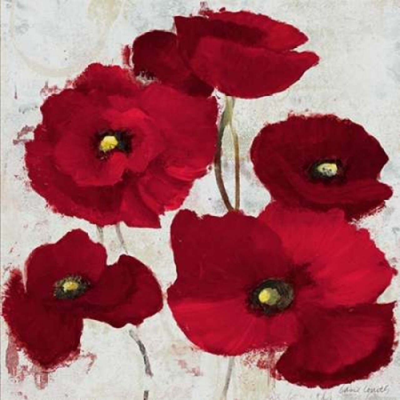 Kindle Poppies I Poster Print by Lanie Loreth - Item # VARPDX7683G